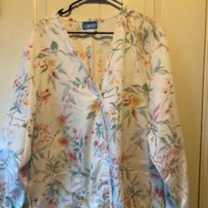 Crest Medical shirt. Size 14 Cherry Blossom design